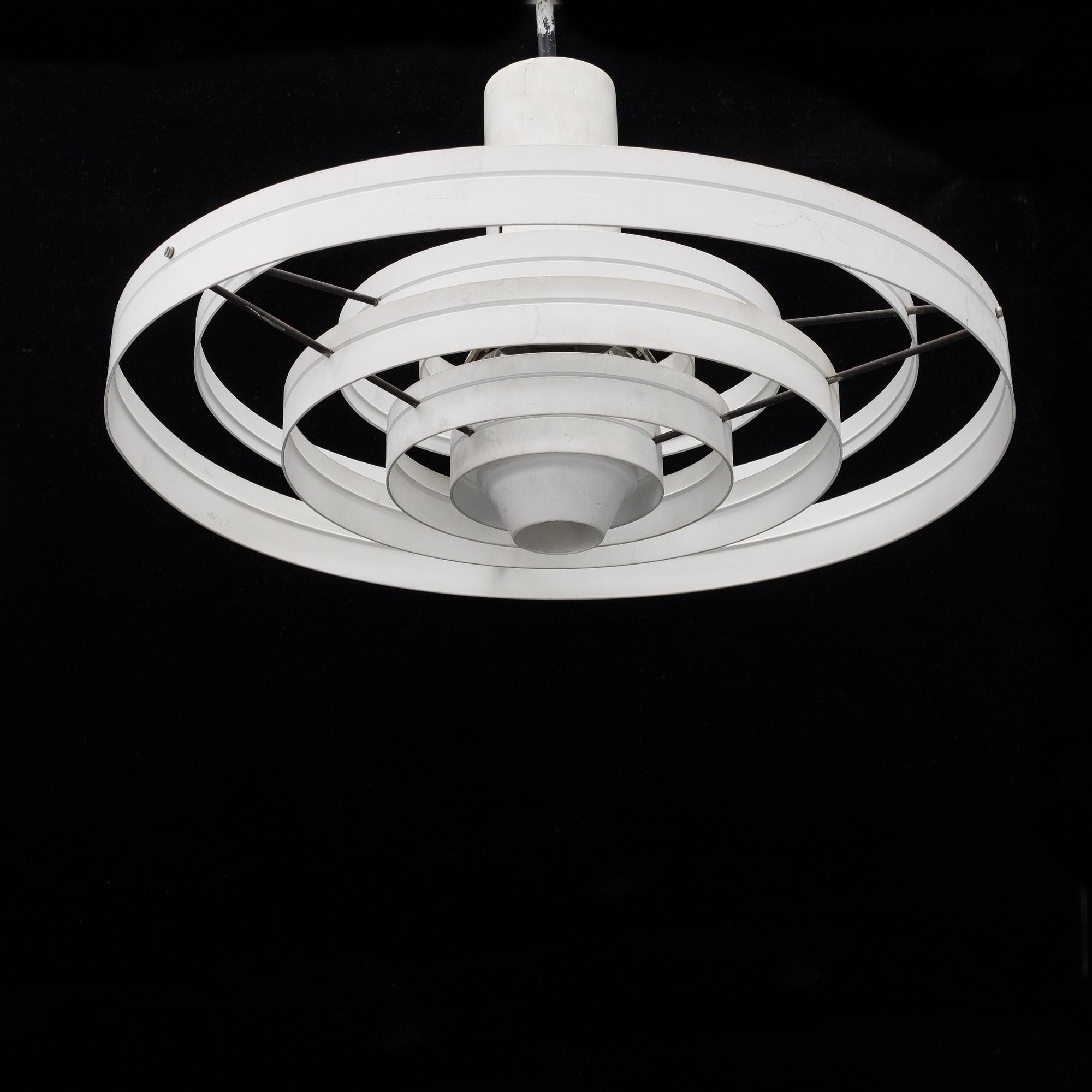A pair of 'Fibonacci' ceiling lamps by Sophus Frandsen, 1960's.