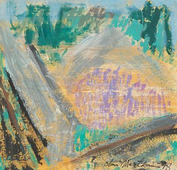 Olavi Martikainen, olja på duk, signerad och daterad -78.