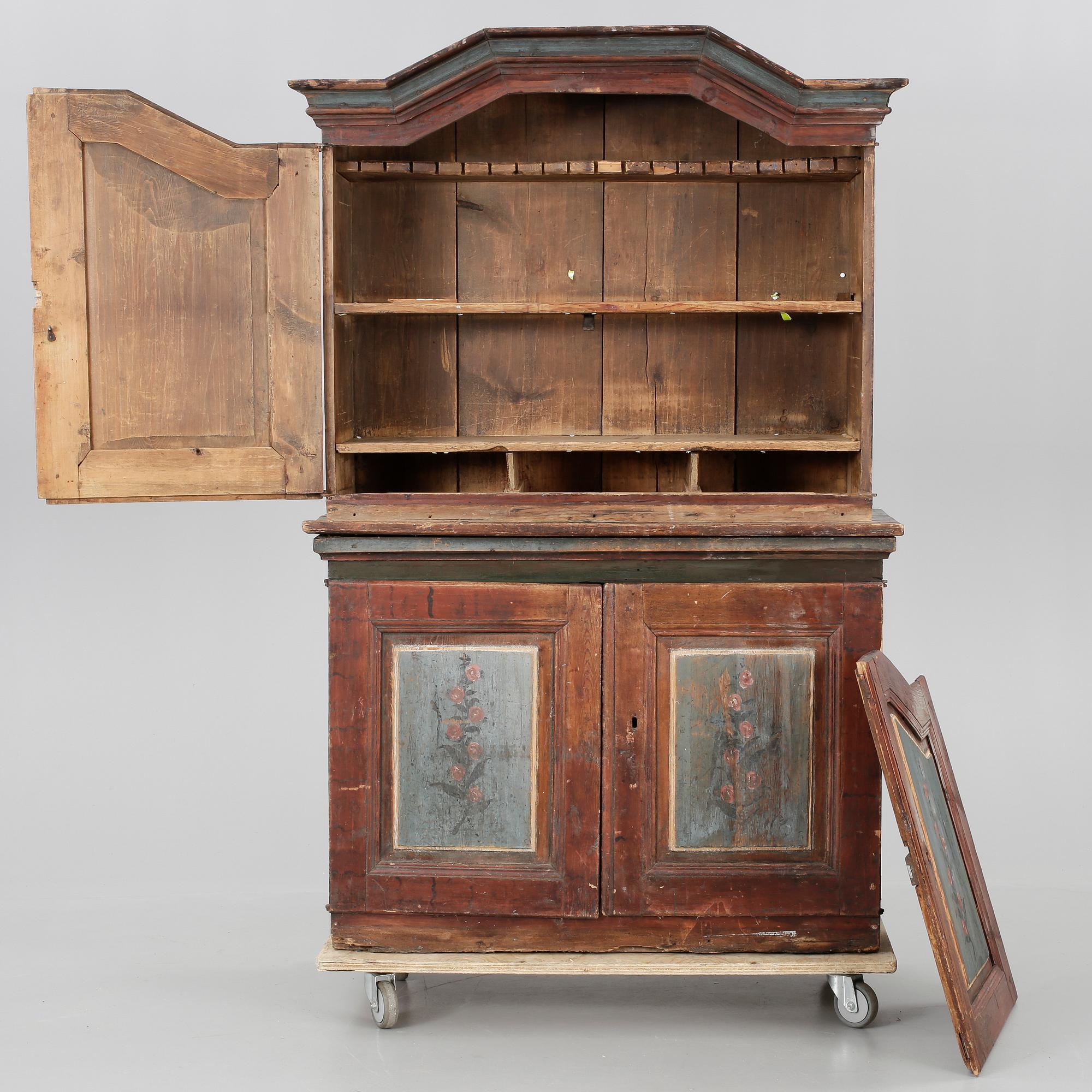 SKÅP, allmoge, 1700-tal.