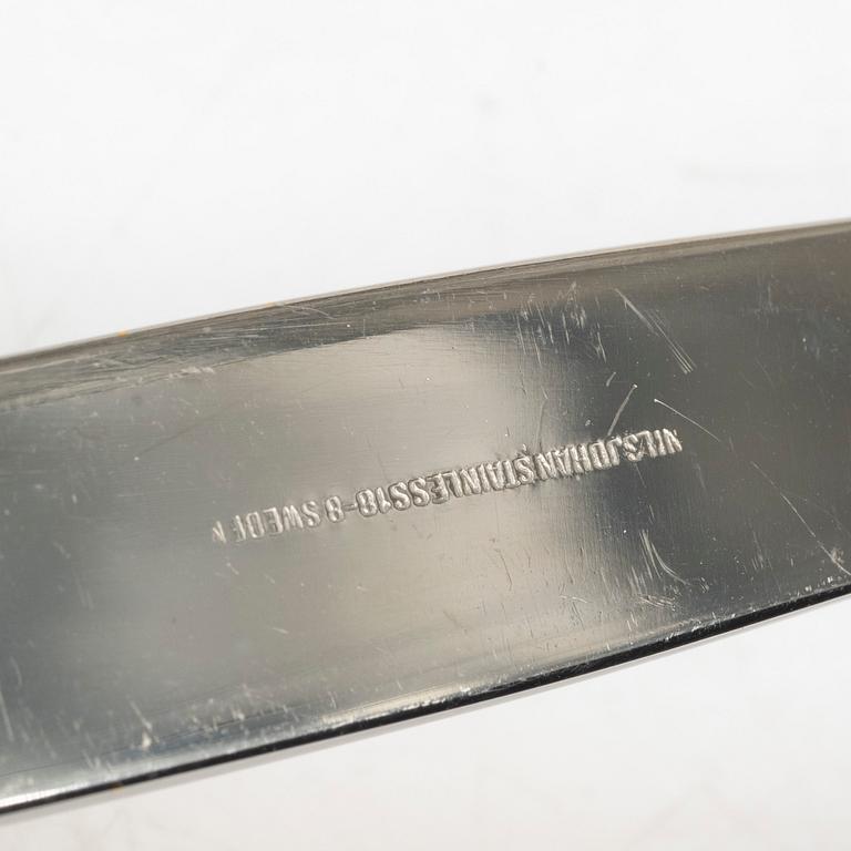 A 193-piece stainless steel flat ware set, "Guldi", Nilsjohan, Sweden.