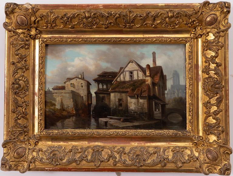 Okänd konstnä, 1800-tal. Kvarnhuset.