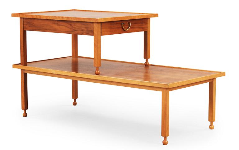 A Josef Frank walnut table, Svenskt Tenn, model 1073.