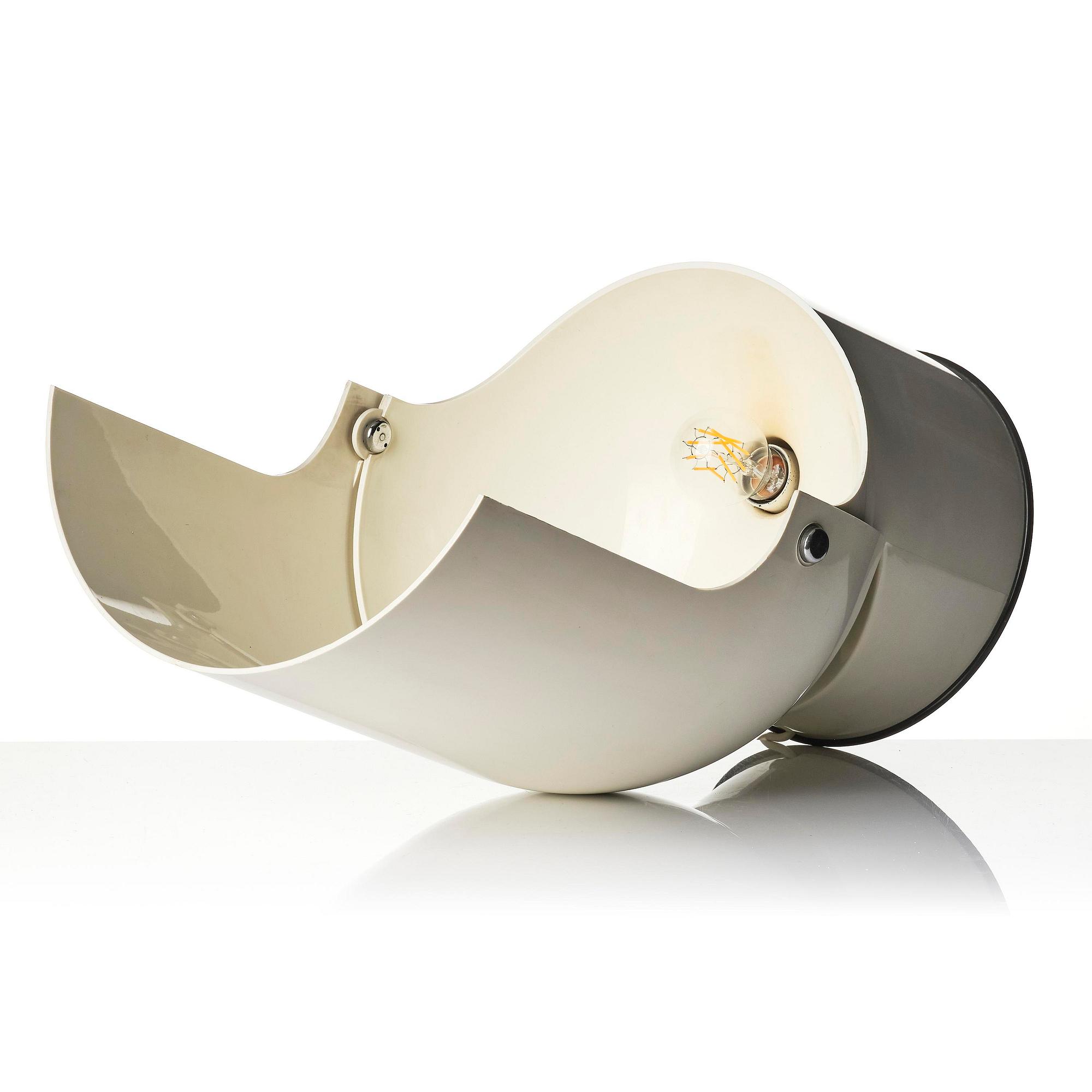 Gae Aulenti, bordslampa, "Mezzopileo", Artemide, Italien, efter 1972.