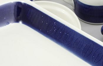 SERVISDELAR, 45 st, porslin, "Koka blå", Hertha Bengtsson, Rörstrand, 1956-88.