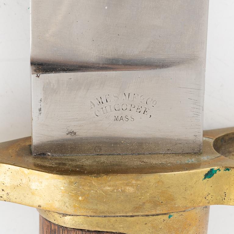 Bajonetter, ett par, USA, 1800-tal.