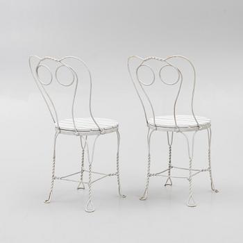 Trädgårdsmöbler, 3 delar, 1900-talets mitt.