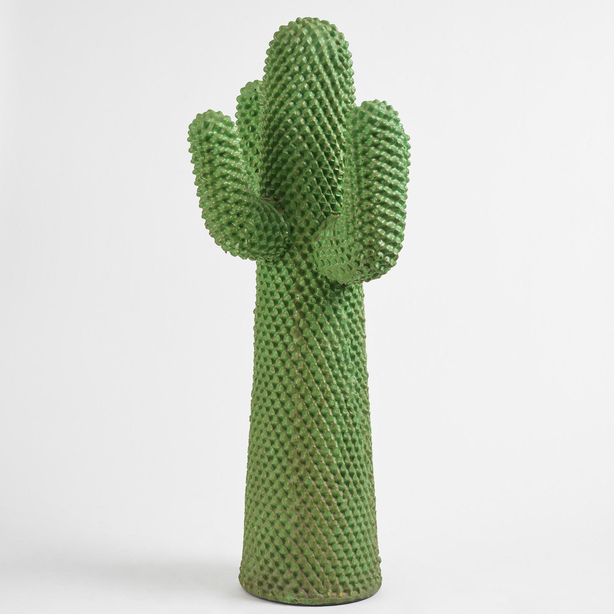 Guido Drocco & Franco Mello, a "Cactus" coat hanger/sculpture, ed. 298/2000, Gufram, Italy, 1986.