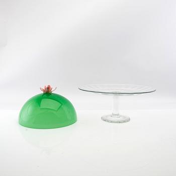Berit Johansson, cake stand with lid signed Vadstena.