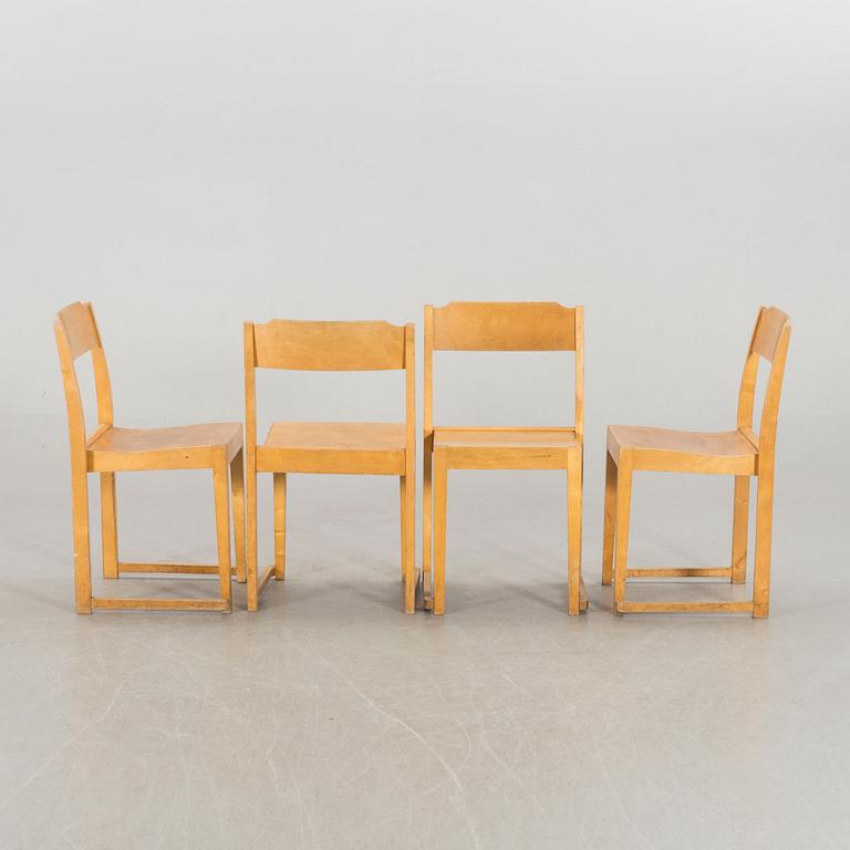 EIGHT PROBABLY SVEN MARKELIUS CHAIRS.