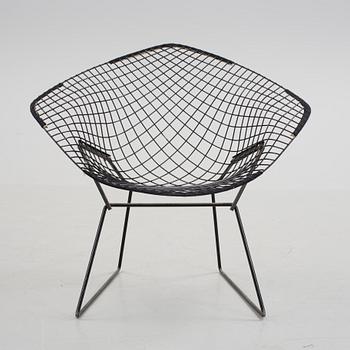 HARRY BERTOIA, fåtölj, "Diamond Chair", 1900-talets tredje kvartal.