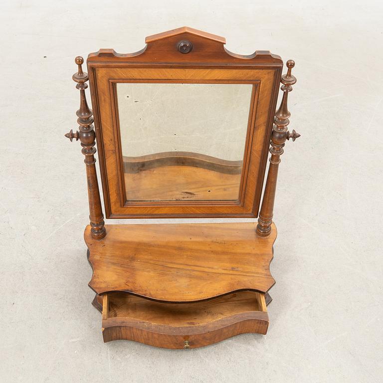 Table mirror Neo Rococo, late 20th century.