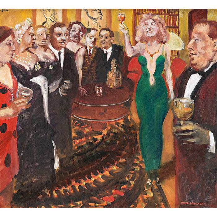 "Skål", nr 8 i serien "Drömmar ur soffhörnan"