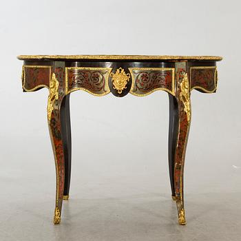 A French Louis XV style Boulle Inlay Writing Desk.