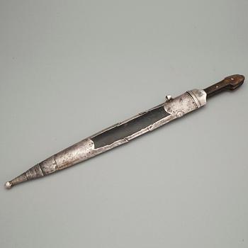 KINDJAL, silver, Tjetjenien, Ryssland, 1900-talets början.