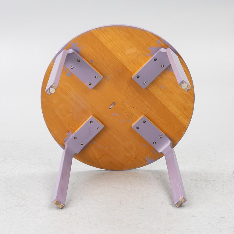 Table, Gärsnäs, and a pair of No. 65 children's chairs by Alvar Aalto.