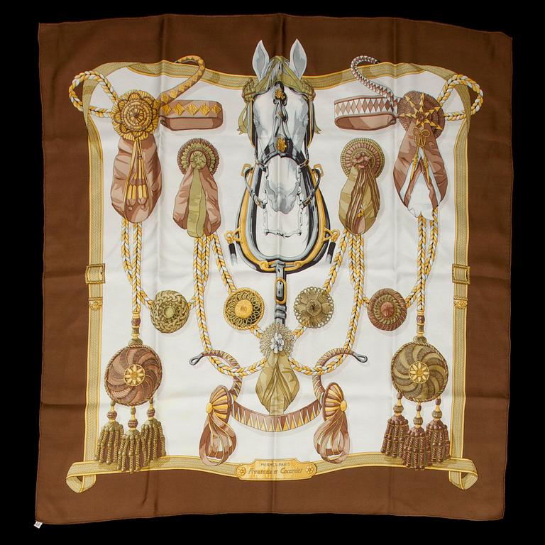 SCARF, "Frontaux et Cocardes", Hermès.