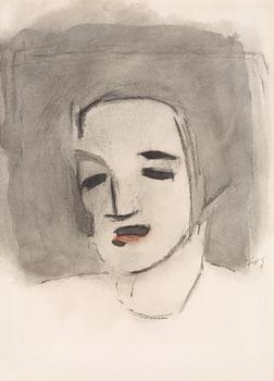 177. Helene Schjerfbeck, UNG FLICKA.