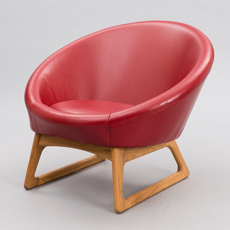 Kurt Østervig, A 1950s Danish '57A' lounge chair for  Rolschau Møbler.