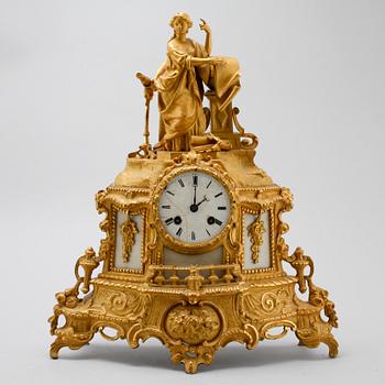 A table clock fron the latter half of the 20th century.