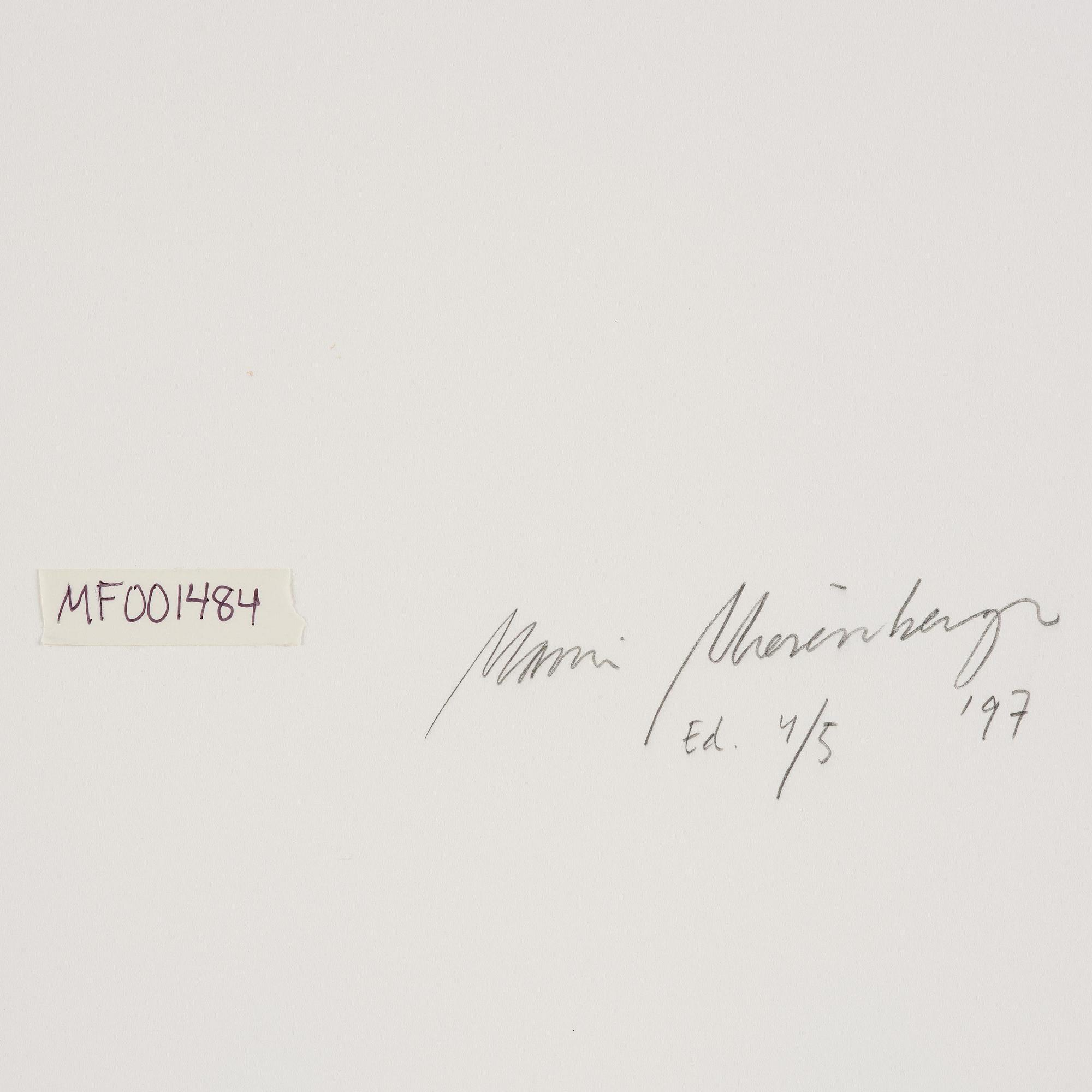 Maria Miesenberger, "Utan titel (Triptyk II)", 1997.