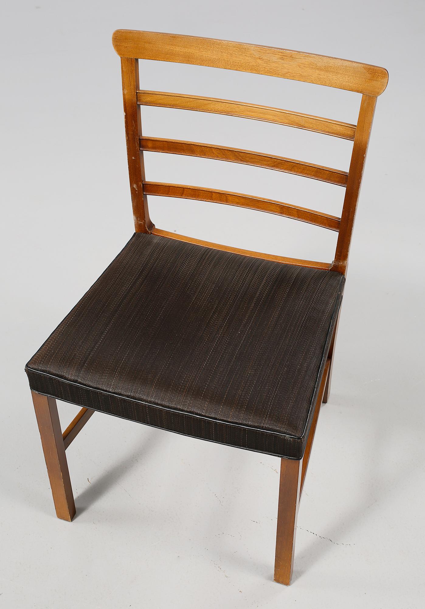 STOLAR, 8 st, Ole Wanscher, Illum's Bolighus, Danmark, 1950-tal.