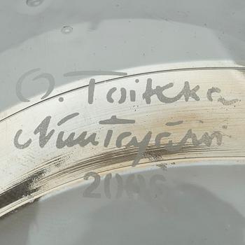 OIVA TOIKKA, BIRDS, 3 pcs, signed O. Toikka Nuutajärvi.