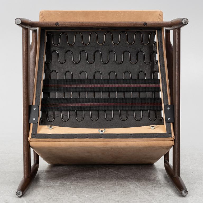 Kai Kristiansen, fåtölj, "UNI Rest", Miyazaki Chair Factory, Japan.