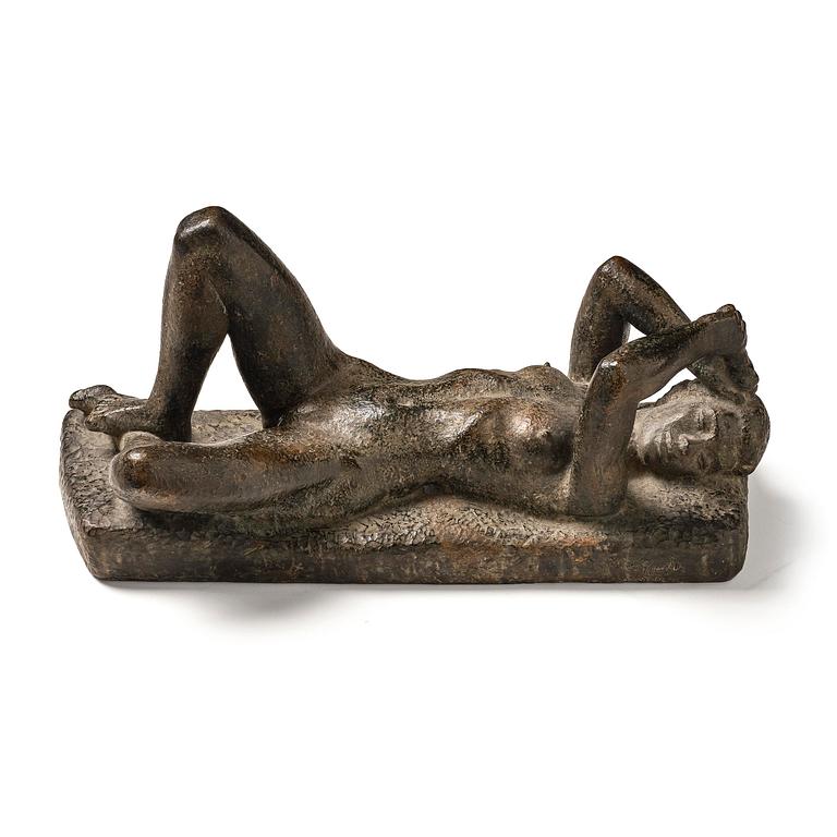 Eric Grate, Reclining woman.