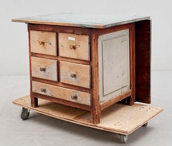 SLAGBORD, allmoge, Hälsingland, 1800-tal.