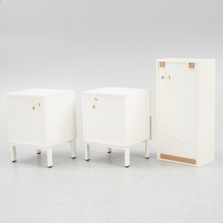 Anne Krook, a pair of "Anne" bedside table with one shelf, Horreds, 21st century.