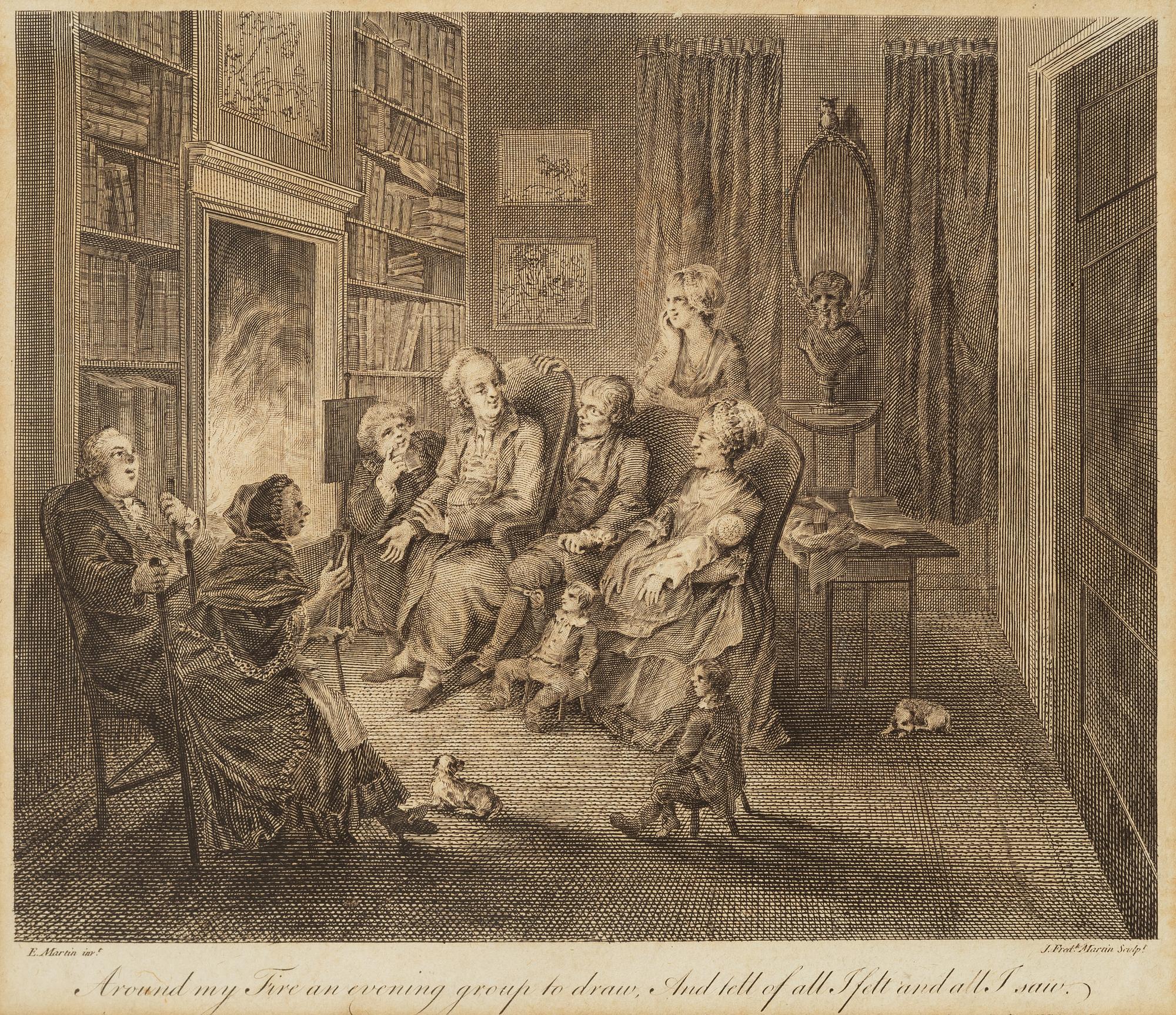 Elias Martin, Engravings, 8 pcs.