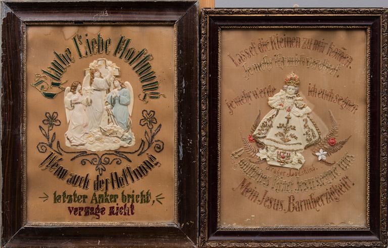 VOTIVTAVLOR, 2 st, Tyskland, 1800-tal.