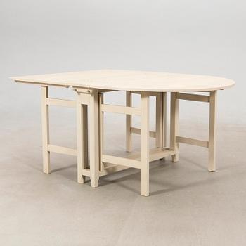 Drop-leaf table, "Bergslagen", from IKEA's 18th-century series, late 20th century.