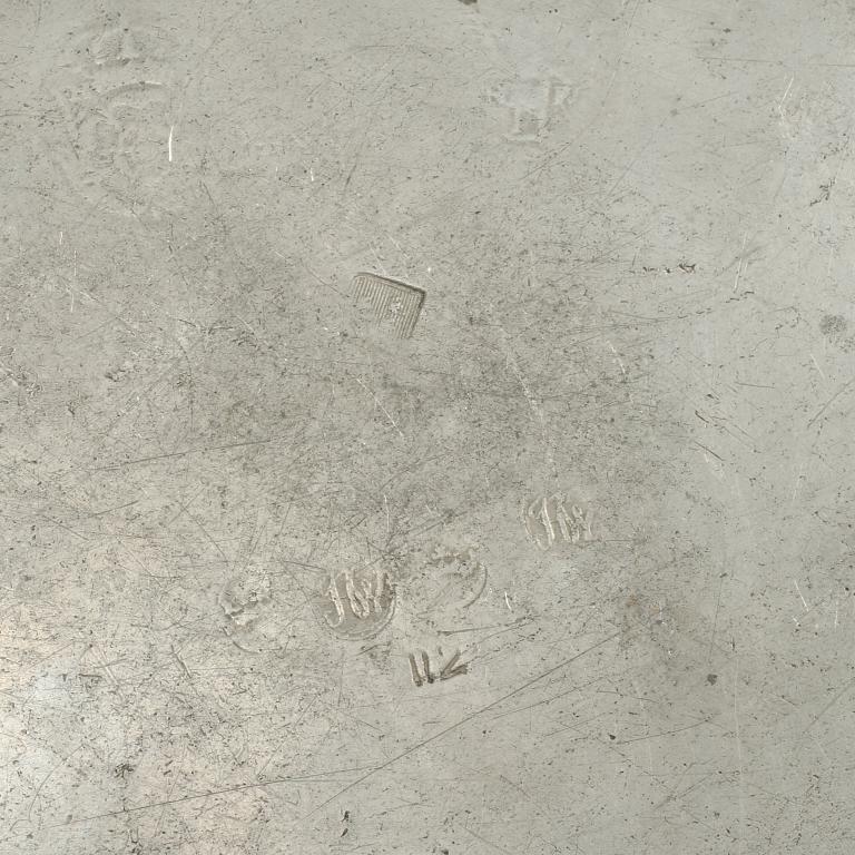 TALLRIKAR, 6 st, tenn, bla Johan Sundberg, Göteborg 1792, 1700-tal.