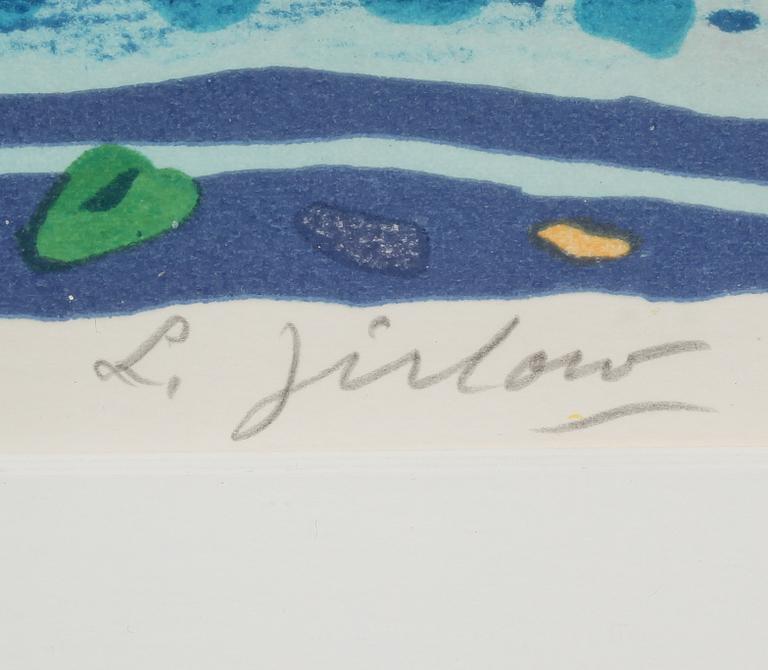 LENNART JIRLOW, färglitografi, signerad och numrerad 223/285.