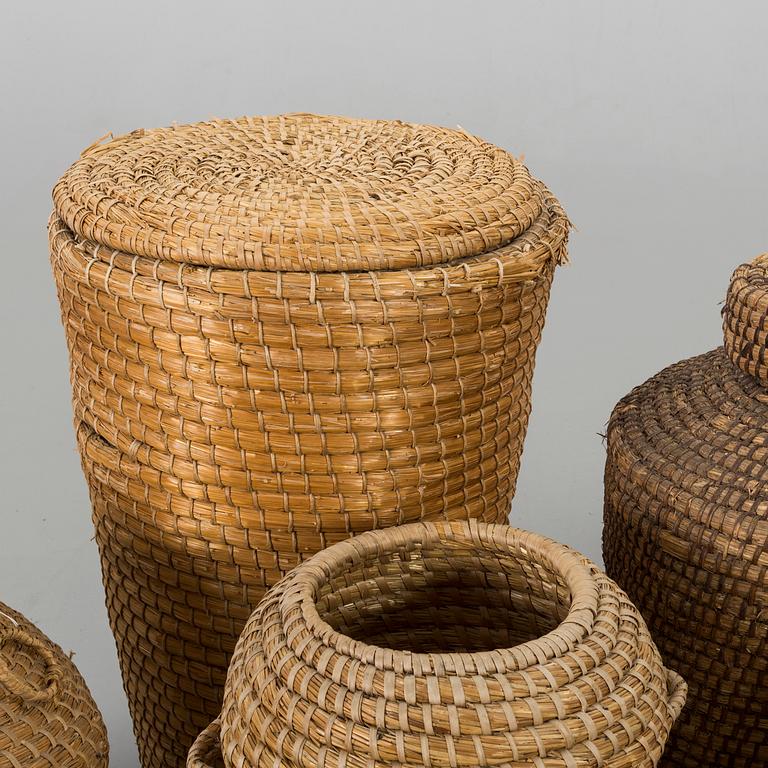 KORGAR, 6 st, allmoge.