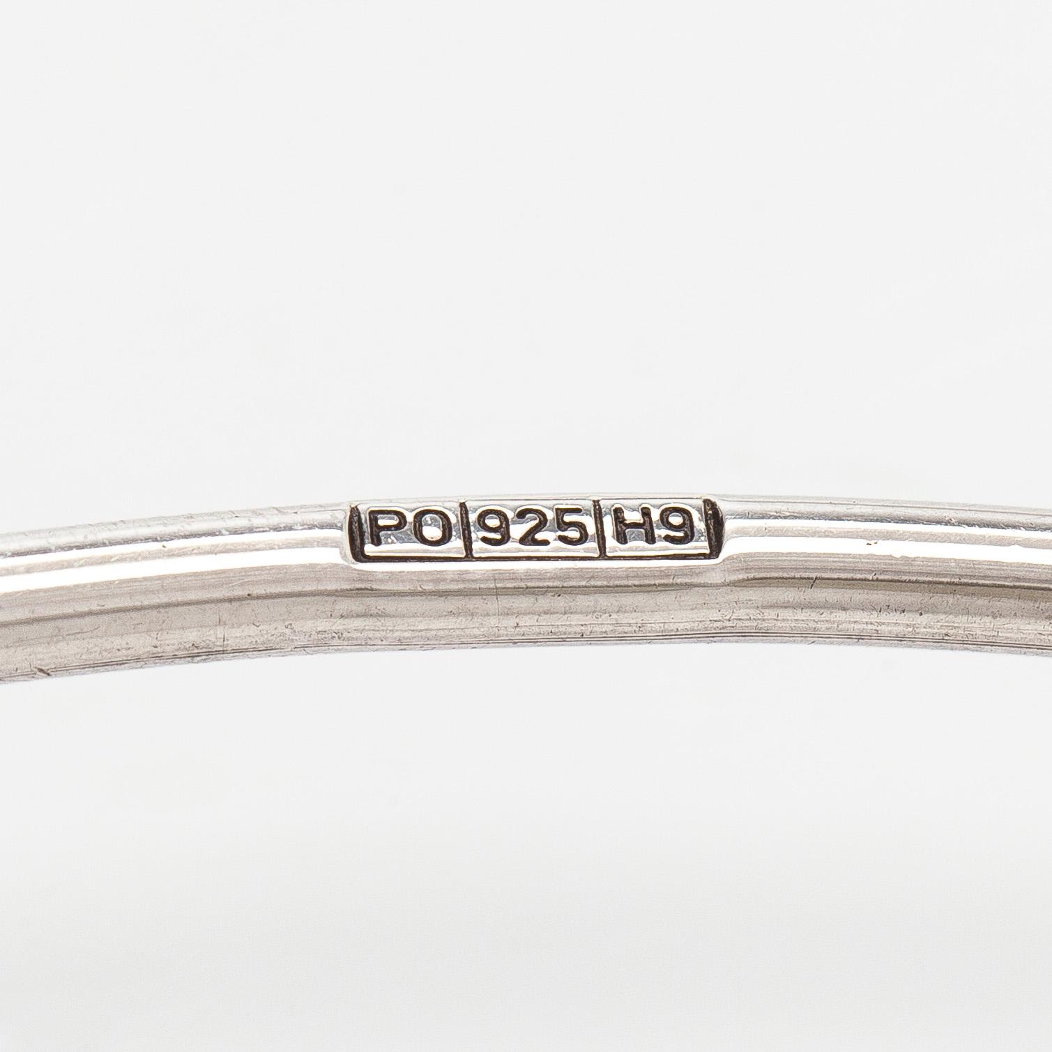 Pekka Piekäinen, necklace, bracelet and brooch, silver, Platinoro, Turku 2000 - 2009.