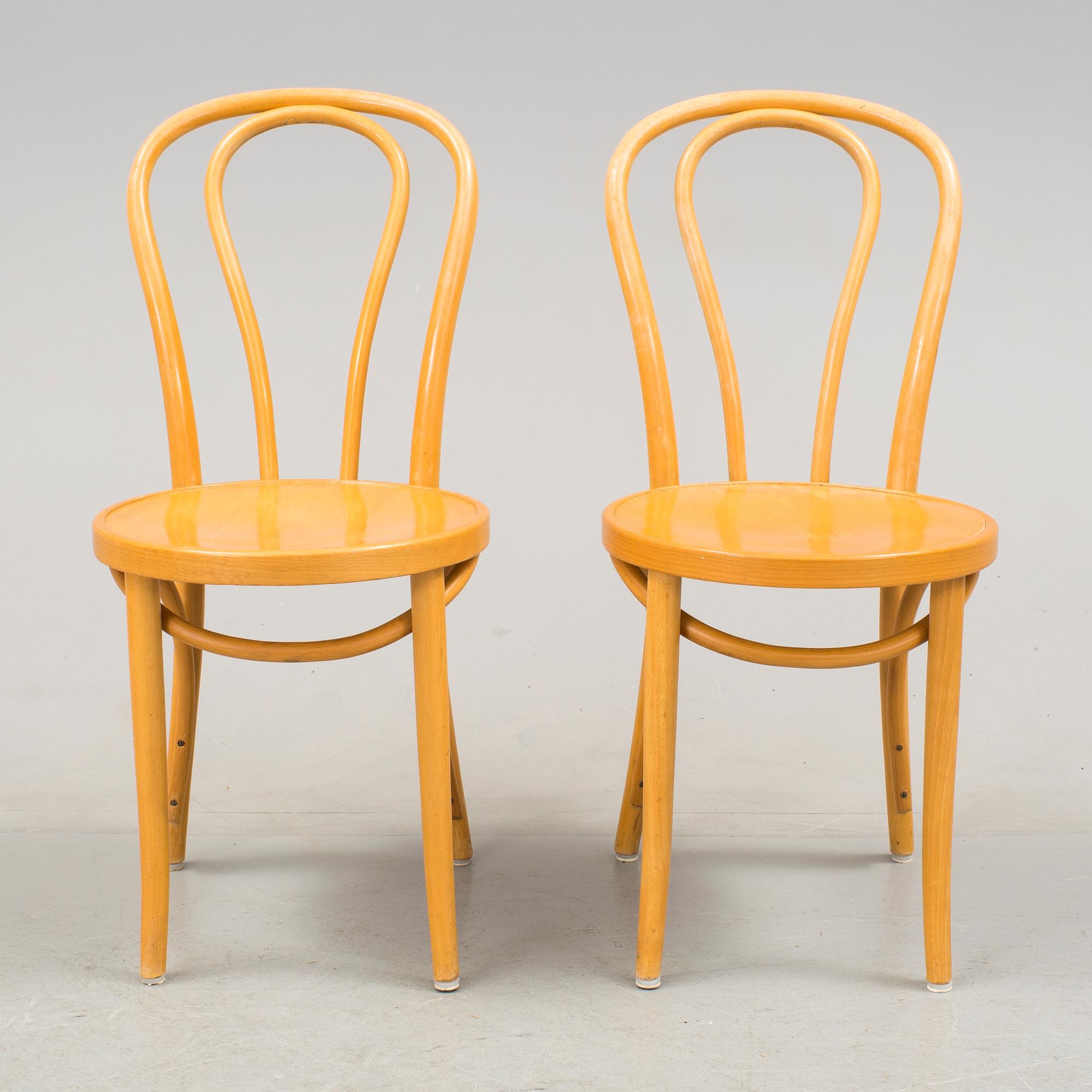 STOLAR, 6 st, "Öglan", Ikea, 1900-talets andra hälft.