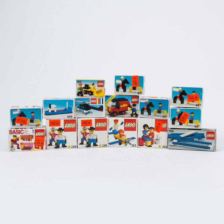 LEGO, 15 stycken set, Danmark, 1970/80-tal.