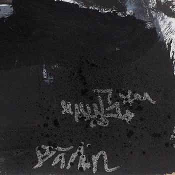 MAGNUS "NUG" GUSTAVSSON & MATTIAS BÄCKLIN, Lackfärg, blyerts & akrylblyerts, signerad, daterad 2012.