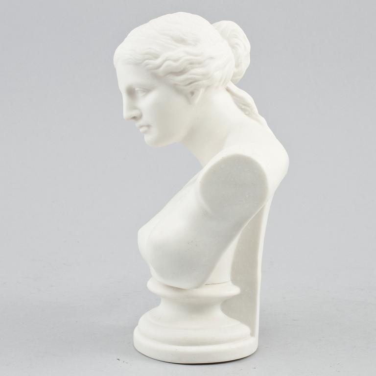 SKULPTUR, parian, "Venus", Gustafsberg, 1900.
