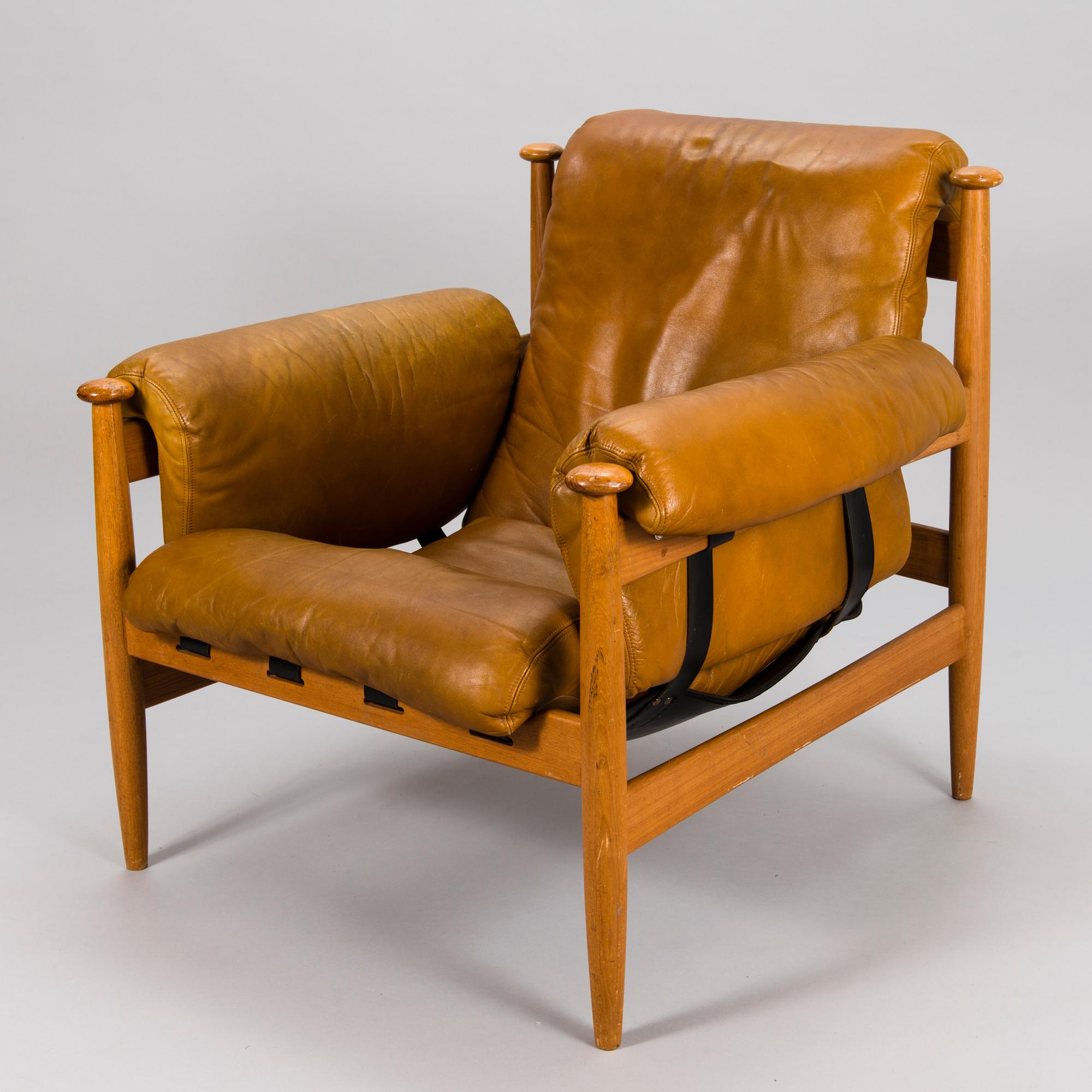 ERIC MERTHEN, A 1960's  'Amiral' armchair for IRE möbel, Skillingaryd, Sweden.