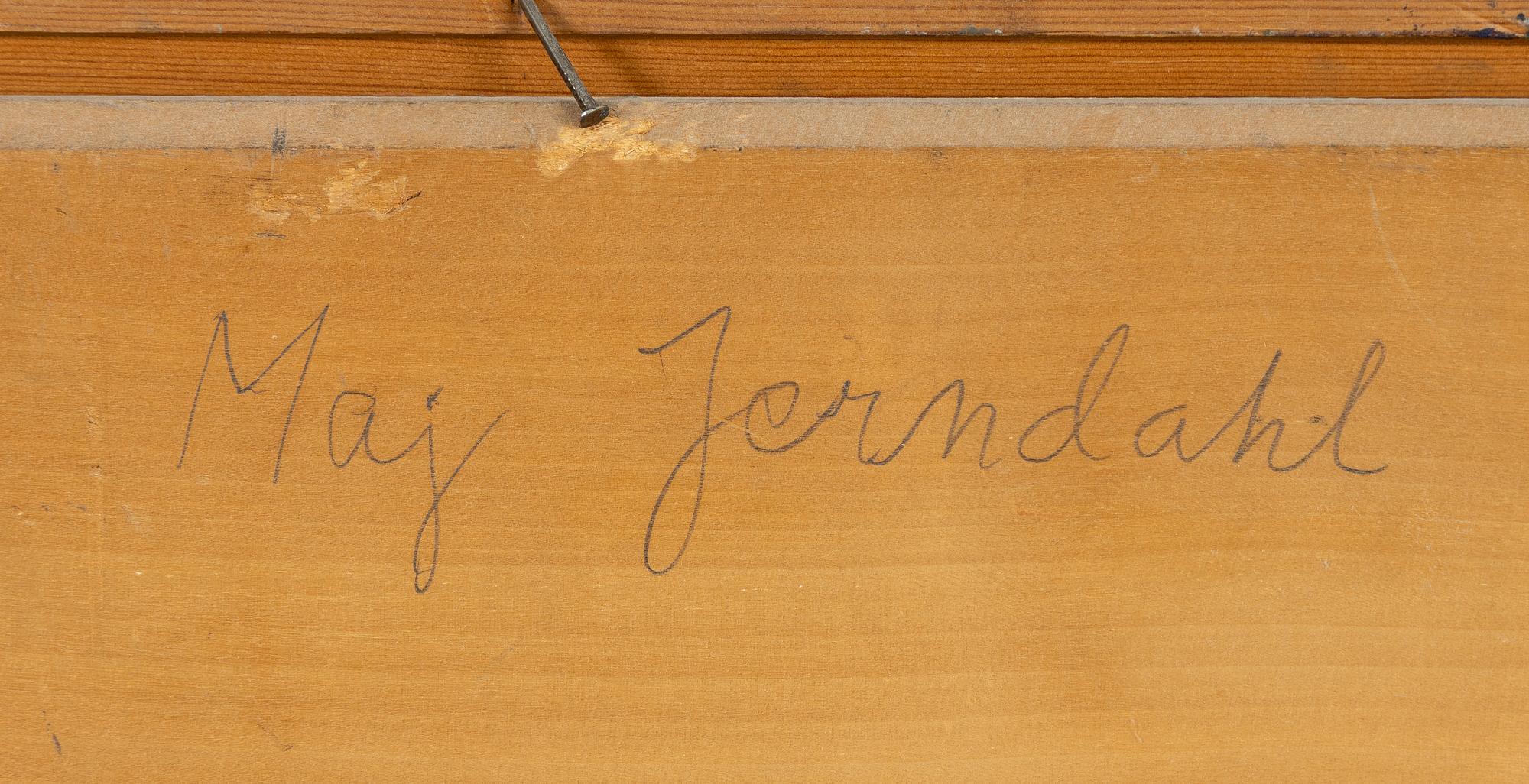 Maj Tydén Jerndahl, Landscape with grazing animals.