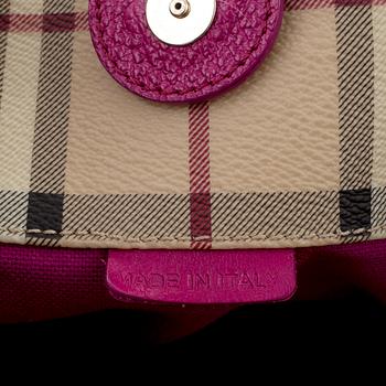 A Burberry handbag, "Canterbury tote pink".