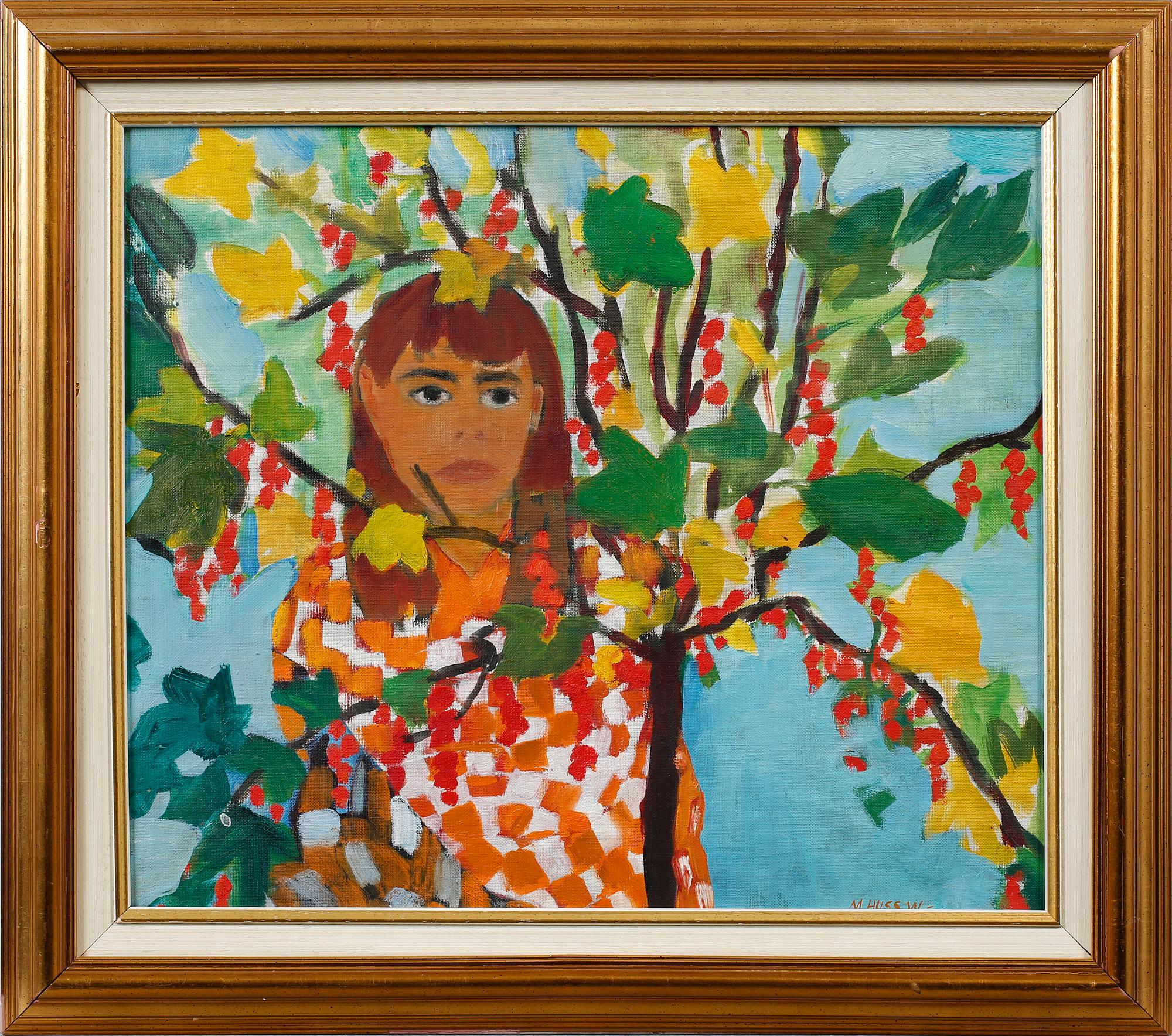 MONA HUSS WALLIN, olja på duk, signerad.