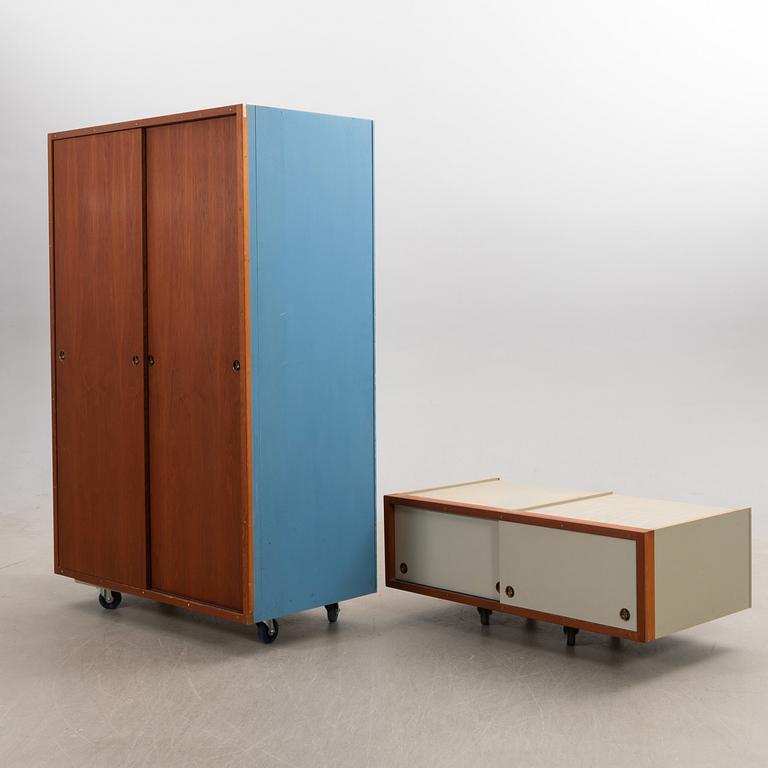 Børge Mogensen, & Grethe Meyer, skåp/garderob, ”Boligens Byggeskabe”, Danmark, 1960-tal.