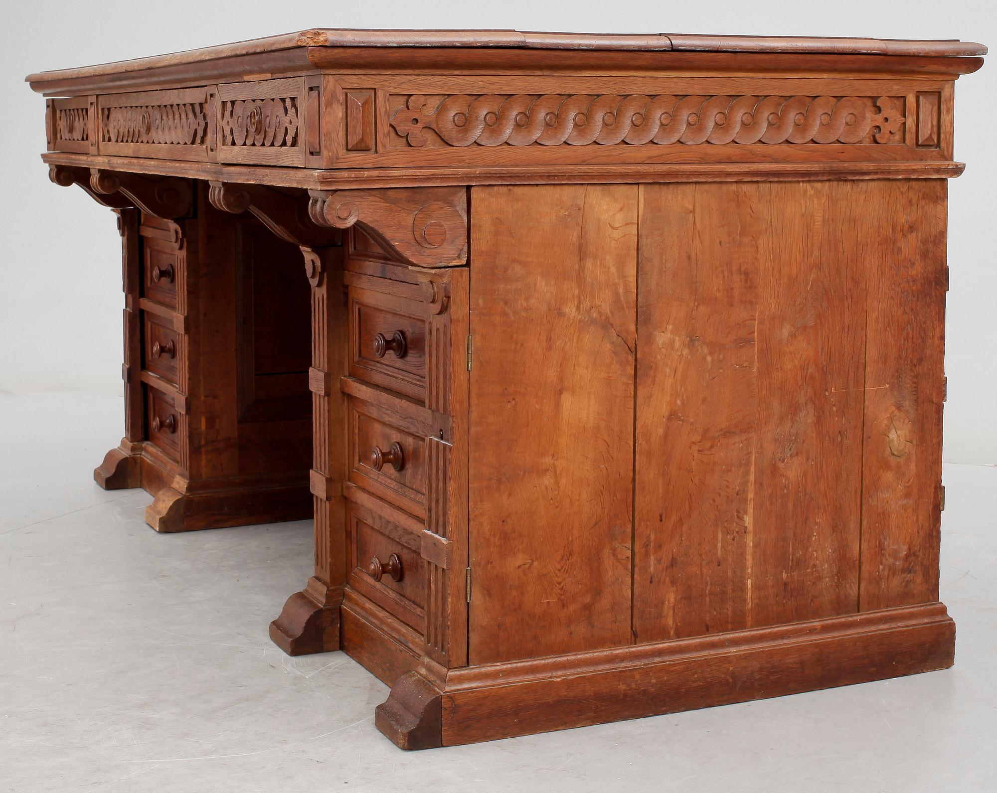 SKRIVBORD, nyrenässans, 18/1900-tal.