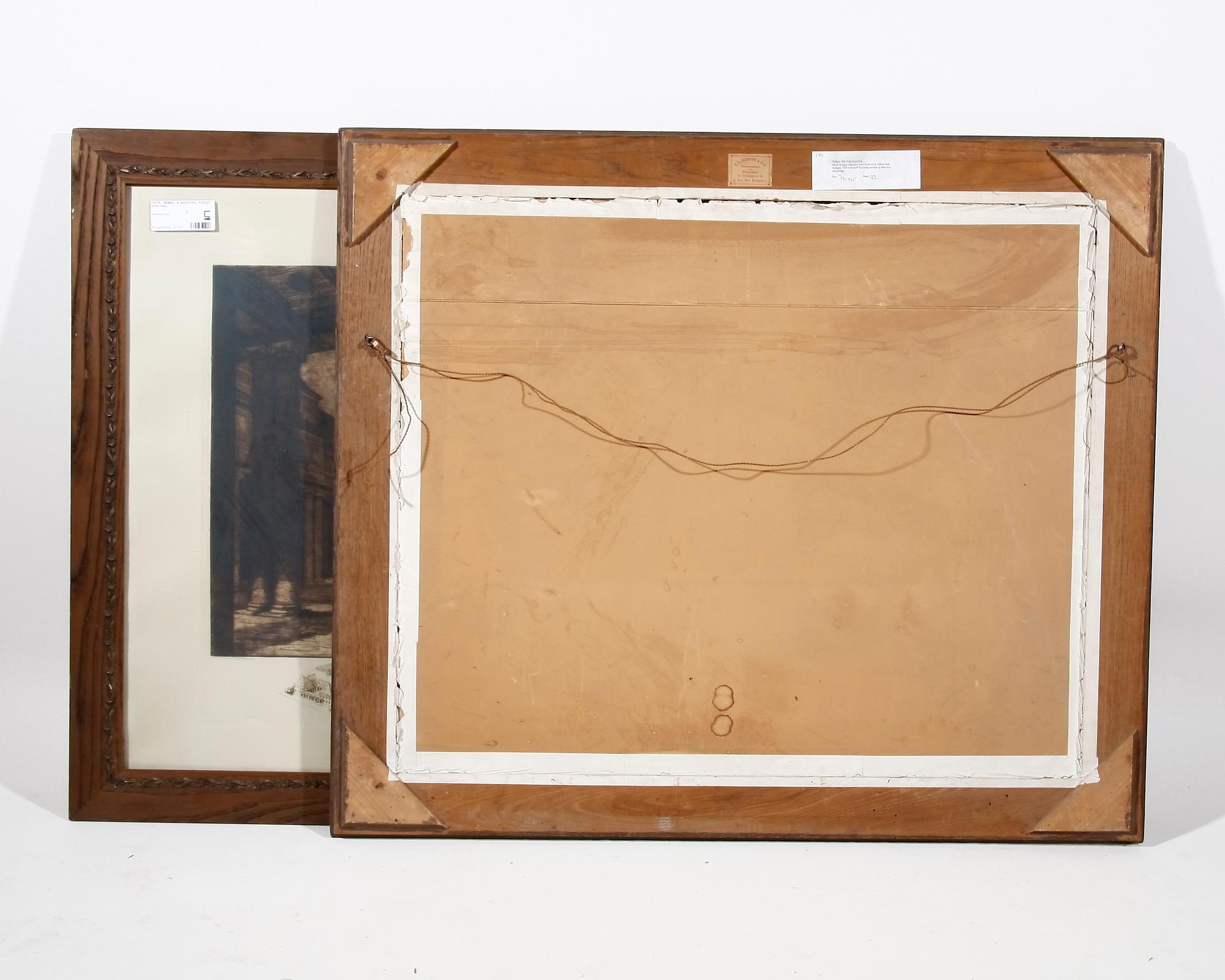 RAMAR, 2 snarlika, tidigt 1900-tal.