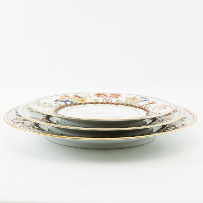 Camille Le Tallec, service 18 pcs "Cirque Chinois", for Tiffany & Co.