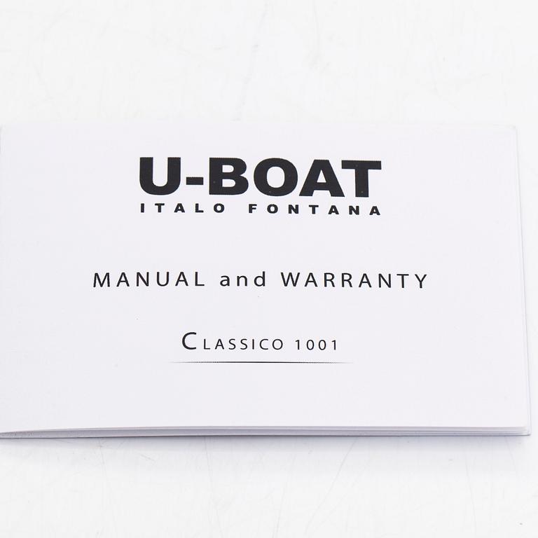 U-Boat, U1001, "Limited Edition", rannekello, 55 mm.